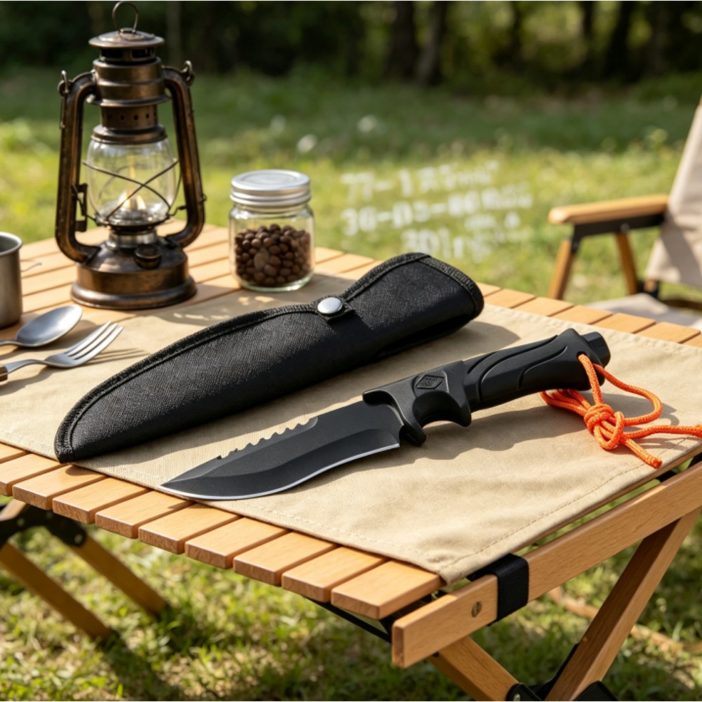 Edc Concealed Carry Knife - มีดพกพาอเนกประสงค์สำหรับแคมป์ปิ้งและเอาตัวรอด ใบมีดตรง แข็งแรงสูง เหมาะสำหรับพกพาในกระเป๋าเสื้อ