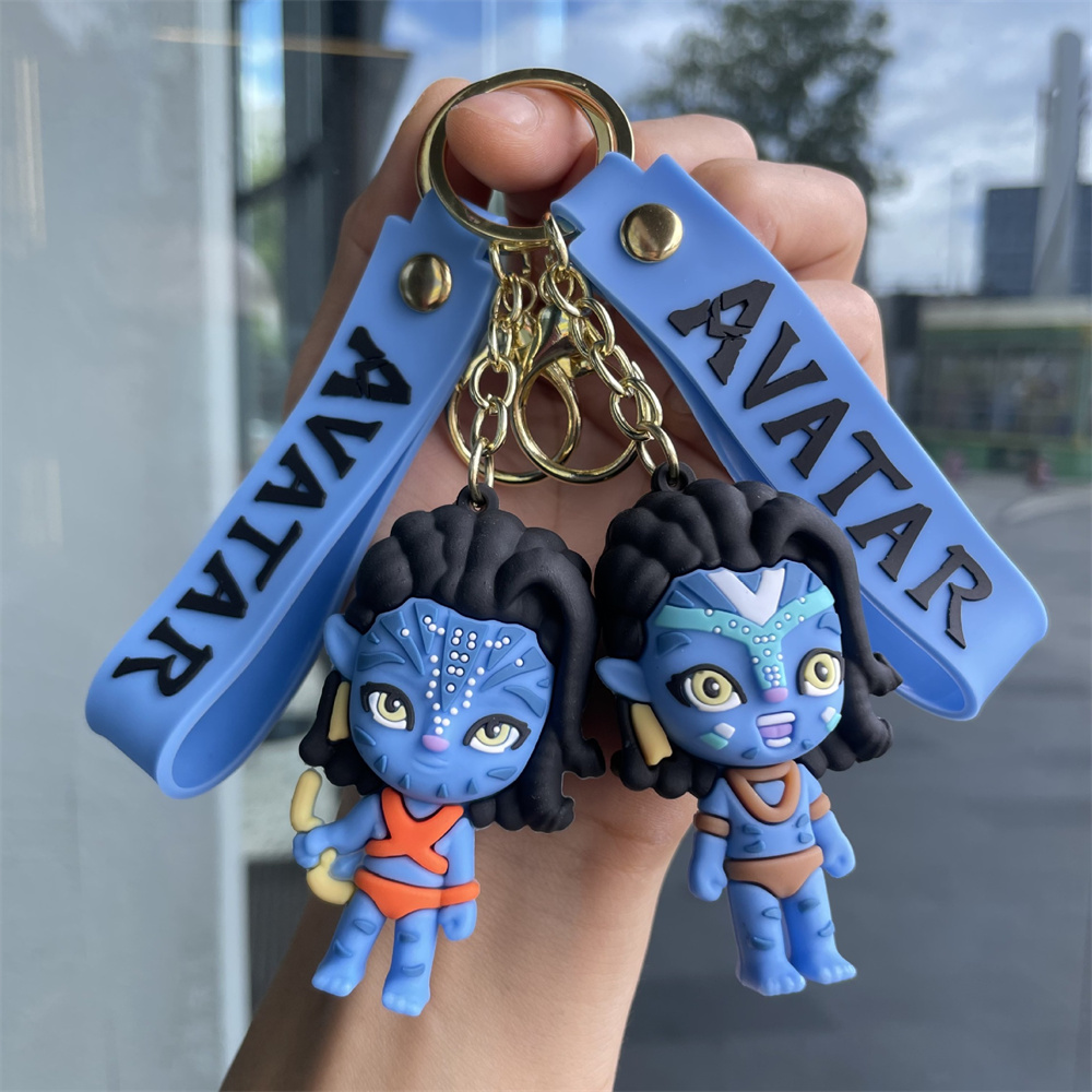 Carabiner Keychain - พวงกุญแจซิลิโคน 3 มิติ ตัวละครเจค ซัลลี่ และเนย์ทิรี