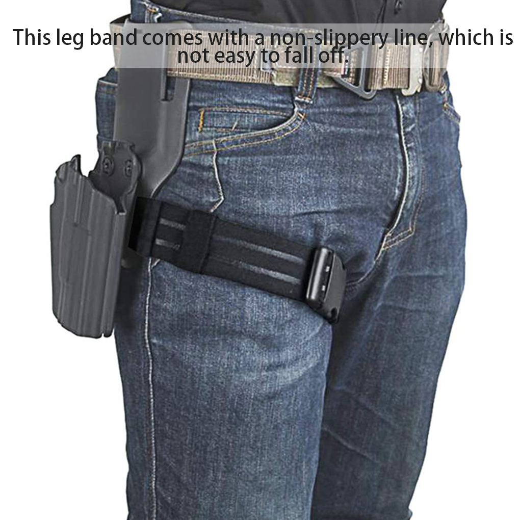 Edc Carry Belt - ยุทธวิธีสายรัดขาเข็มขัดต้นขาสําหรับ Holster สายรัดต้นขากลางแจ้ง EDC ขาแขวน Quick-Release