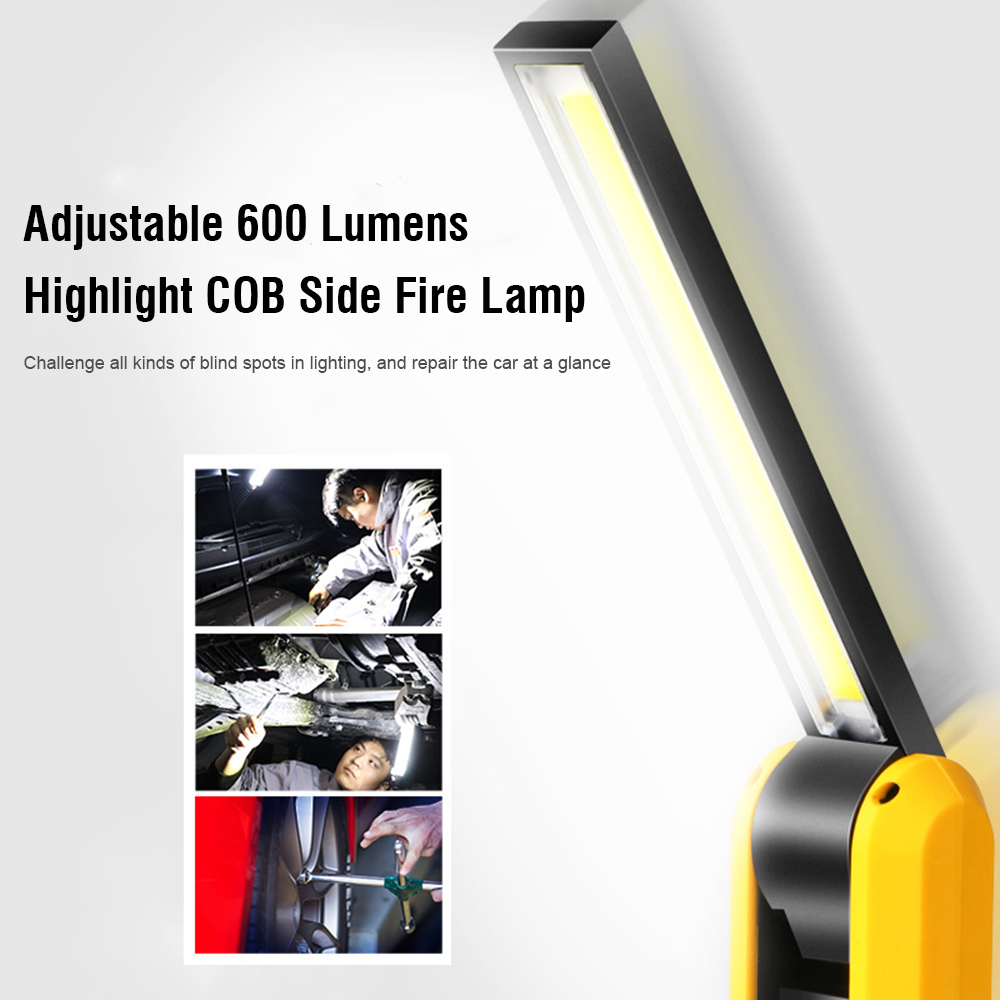 Edc Car Carry - D2 ไฟฉาย EDC พร้อมแม่เหล็กโคมไฟทํางานรถ LED ไฟฉายตรวจสอบโคมไฟด้านล่างพร้อมแม่เหล็ก