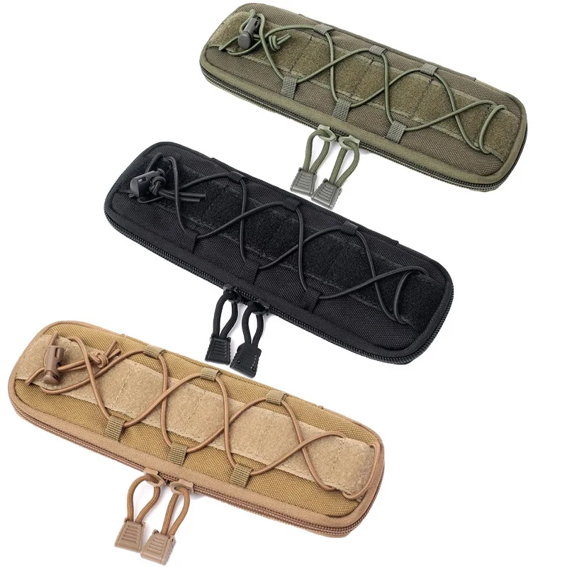 Edc Carry Pack - กระเป๋าใส่มีด Molle กระเป๋าคาดเอวอุปกรณ์การล่าสัตว์กระเป๋าคาดเอวกระเป๋าใส่มีด dudukan senter กระเป๋าที่มีไฟเดินป่ากลางแจ้ง