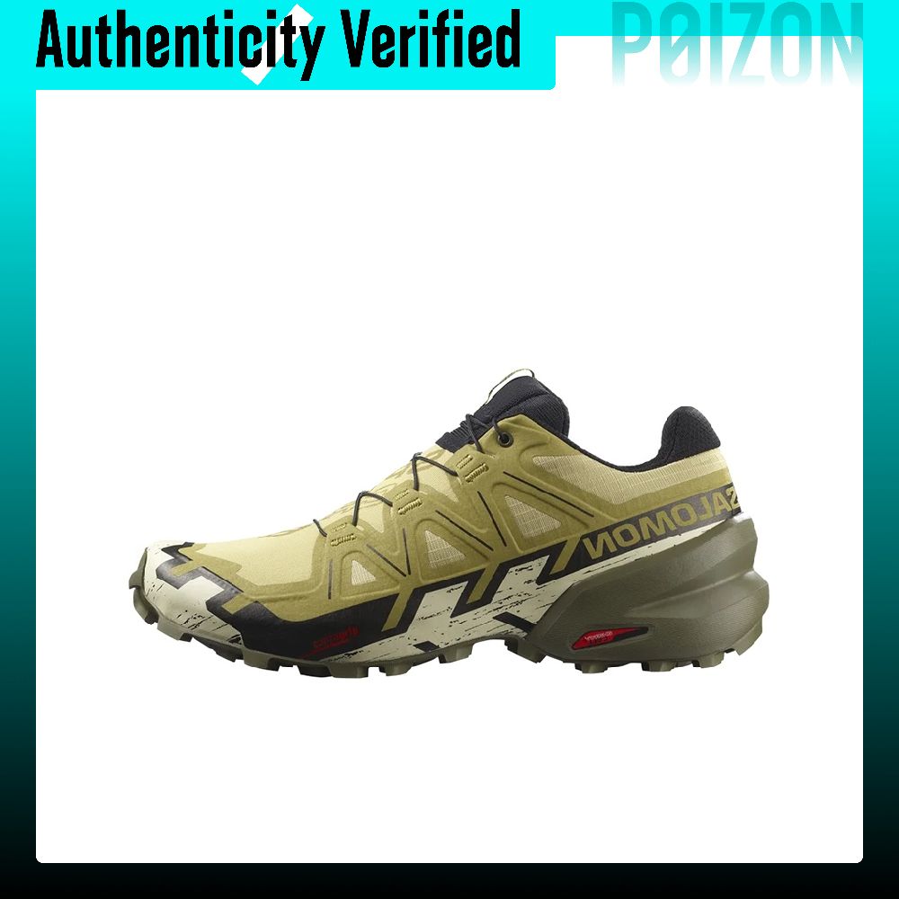 Salomon Shoes Speedcross 6 - รองเท้าสำหรับกิจกรรมกลางแจ้ง SALOMON Speedcross 6 สำหรับผู้ชาย สีเขียว