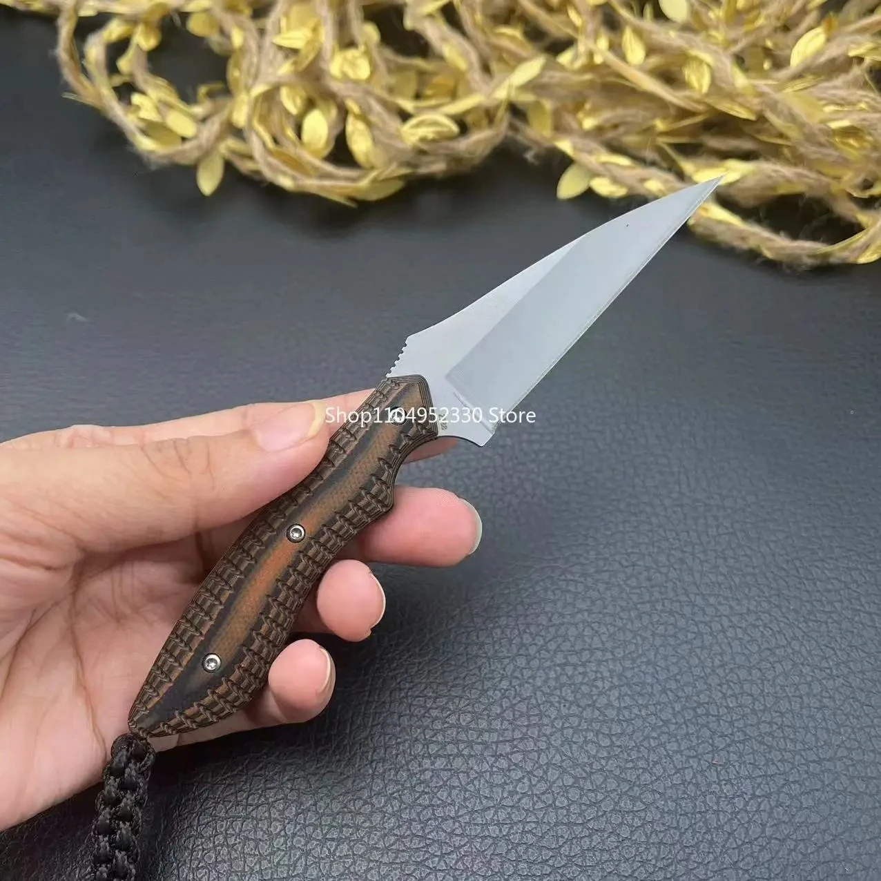 Edc Everyday Carry Knives - 2388 มีดอเนกประสงค์พกพาสำหรับกิจกรรมกลางแจ้ง EDC แคมป์ปิ้ง ตกปลา แบ็คแพ็ค
