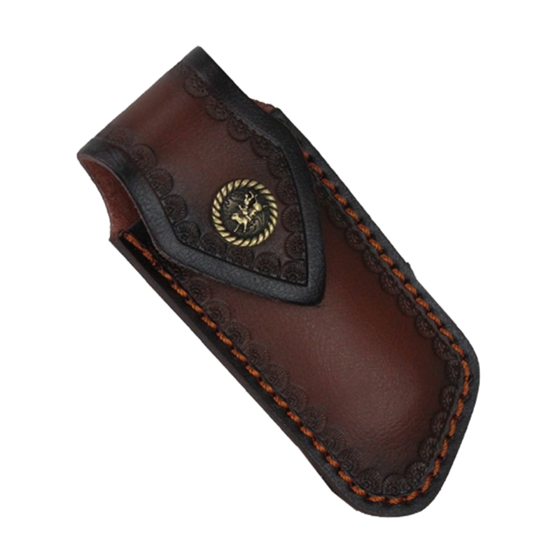 Edc Everyday Carry Knives - ที่คลุมมีดหนังแฟชั่นกระเป๋ามีดพับได้ปลอกหนังเครื่องมือมีดพับขนาดเล็กสำหรับมีดพก