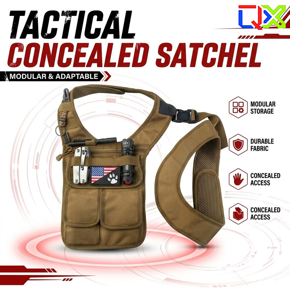 กระเป๋าสะพายใต้แขน QX Tactical - Edc Carry Bag For Men บทวิจารณ์และราคา