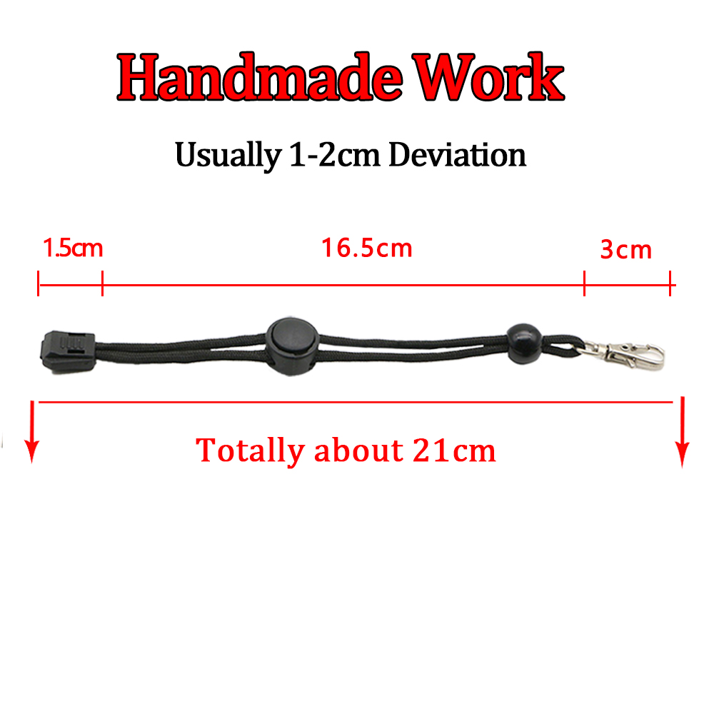 5/10Pcs 21ซม.ไฟฉายสายรัด Lanya - Edc Carry Belt บทวิจารณ์และราคา
