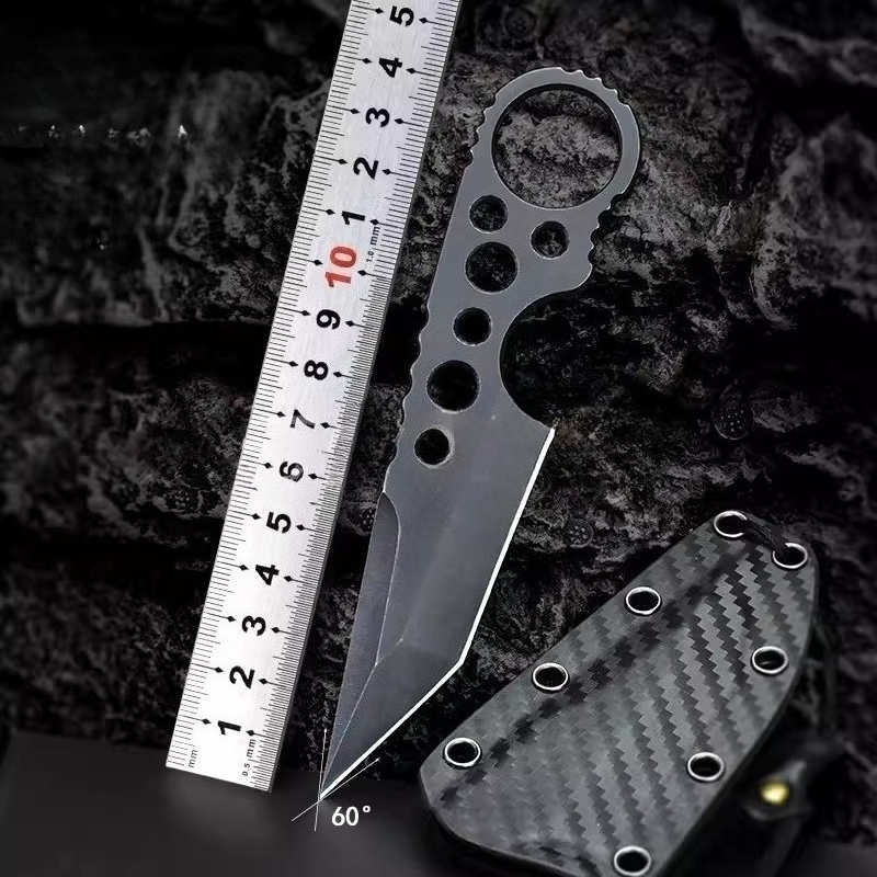 มีดตรงขนาดเล็ก 440c พร้อมปลอก  - Edc Everyday Carry Knives บทวิจารณ์และราคา