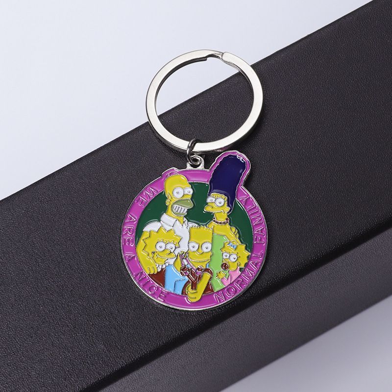 พวงกุญแจอนิเมะเดอะซิมป์สันส์ จ - Carabiner Keychain บทวิจารณ์และราคา