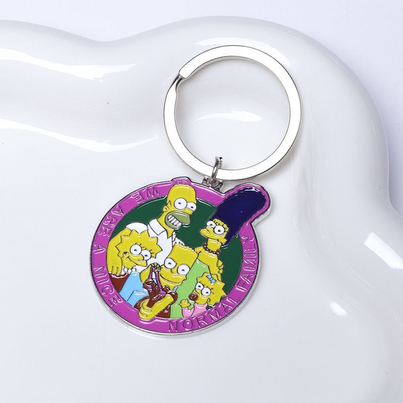 พวงกุญแจอนิเมะเดอะซิมป์สันส์ จ - Carabiner Keychain บทวิจารณ์และราคา