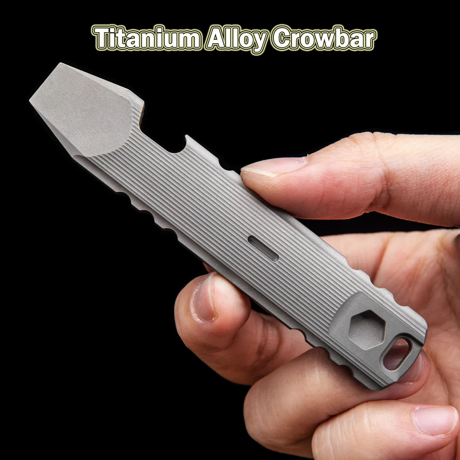 9.4 ซม.ไทเทเนียม Crowbar Multi - Titanium Pry Bar บทวิจารณ์และราคา
