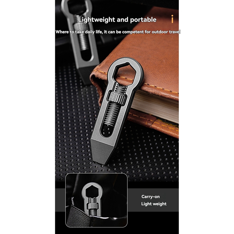 ประแจหกเหลี่ยมโลหะผสมไทเทเนียม - Titanium Pry Bar บทวิจารณ์และราคา