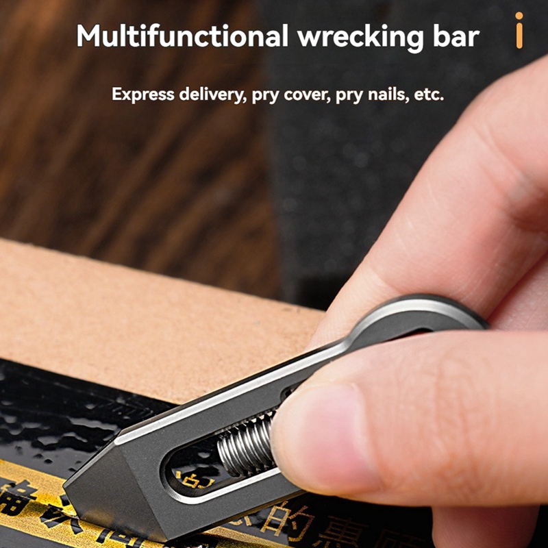 ประแจหกเหลี่ยมโลหะผสมไทเทเนียม - Titanium Pry Bar บทวิจารณ์และราคา