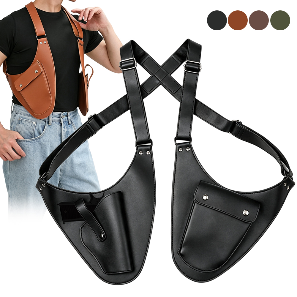 ซองปืนพกแบบยุทธวิธี ทำจากหนัง  - Leather Edc. Carry Pouch บทวิจารณ์และราคา