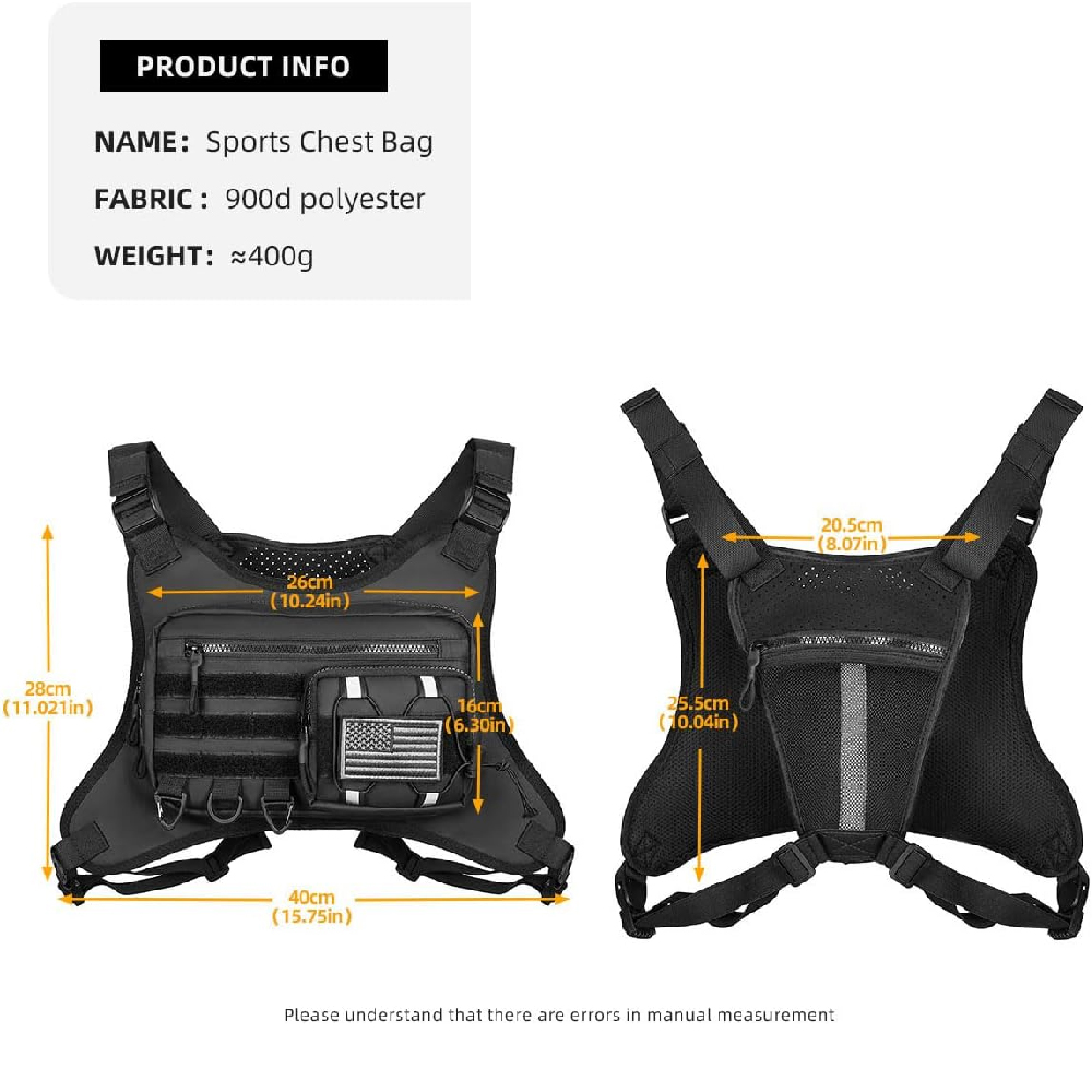 กระเป๋าคาดอกยุทธวิธีสำหรับชายห - Edc Carry Bag For Men บทวิจารณ์และราคา