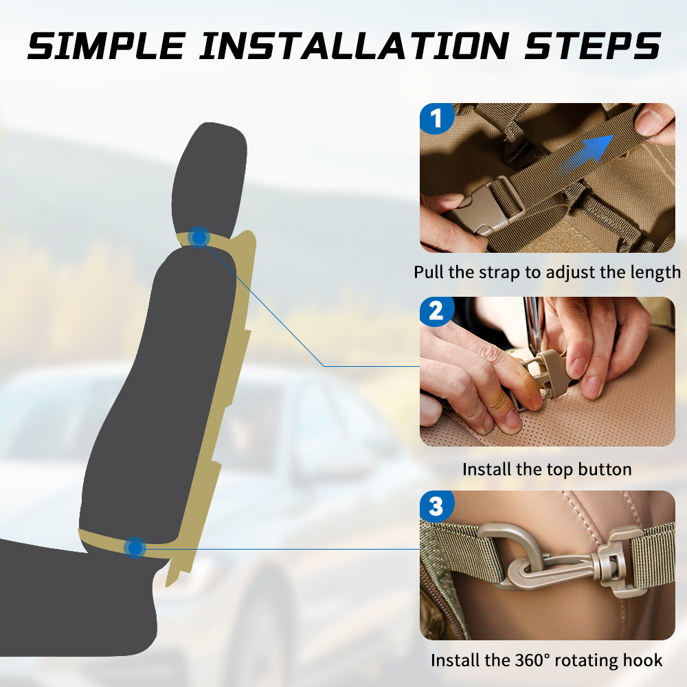 กระเป๋าจัดระเบียบหลังเบาะแบบ M - Edc Car Carry บทวิจารณ์และราคา