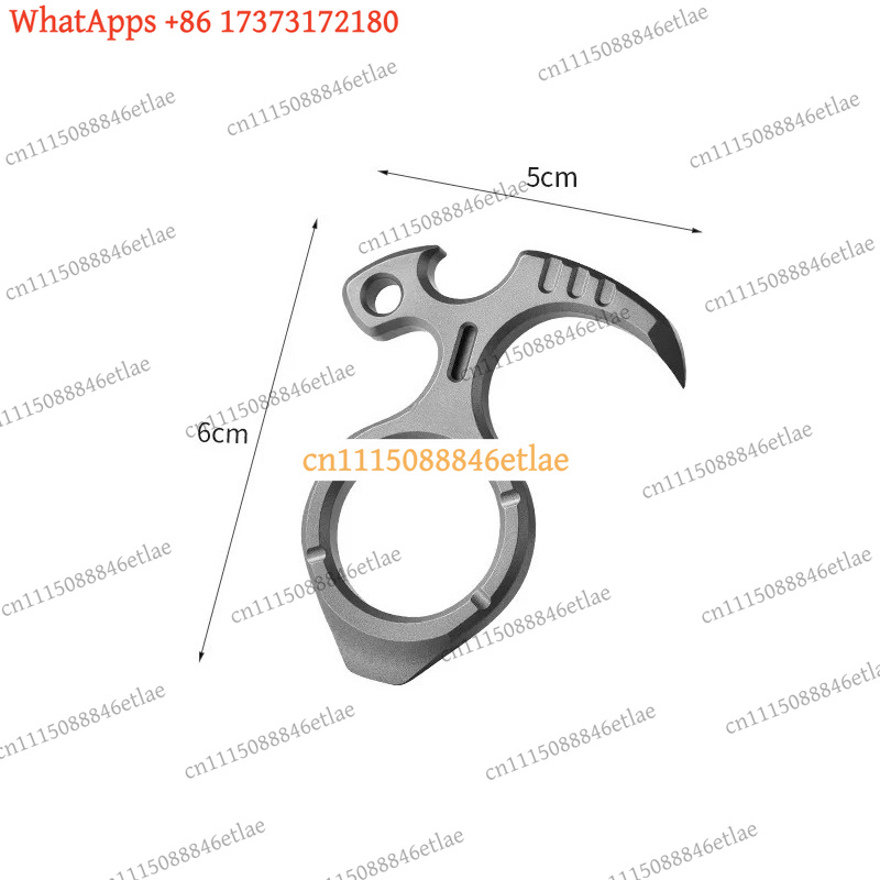 เครื่องมืออเนกประสงค์ EDC ทำจา - Titanium Pry Bar บทวิจารณ์และราคา