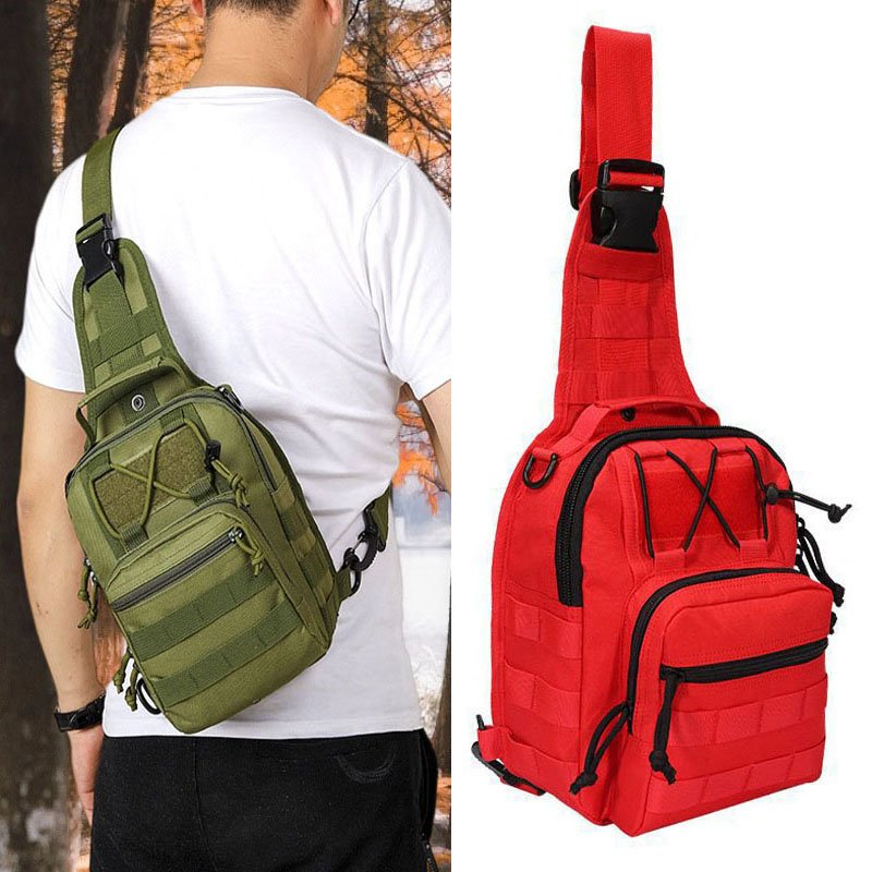 กระเป๋าสะพายไหล่แบบยุทธวิธีสำห - Edc Carry Pack บทวิจารณ์และราคา