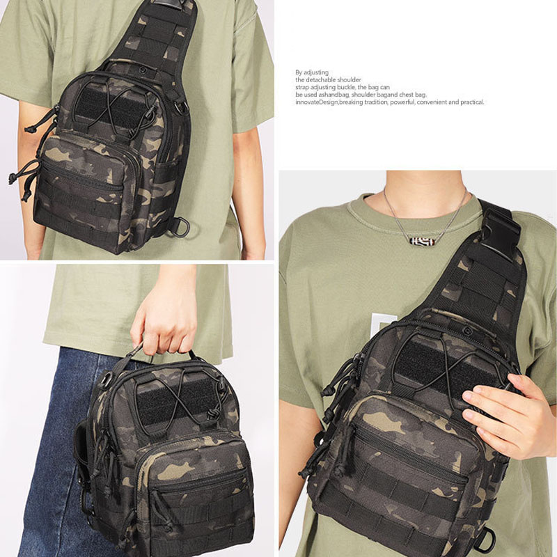 กระเป๋าสะพายไหล่แบบยุทธวิธีสำห - Edc Carry Pack บทวิจารณ์และราคา