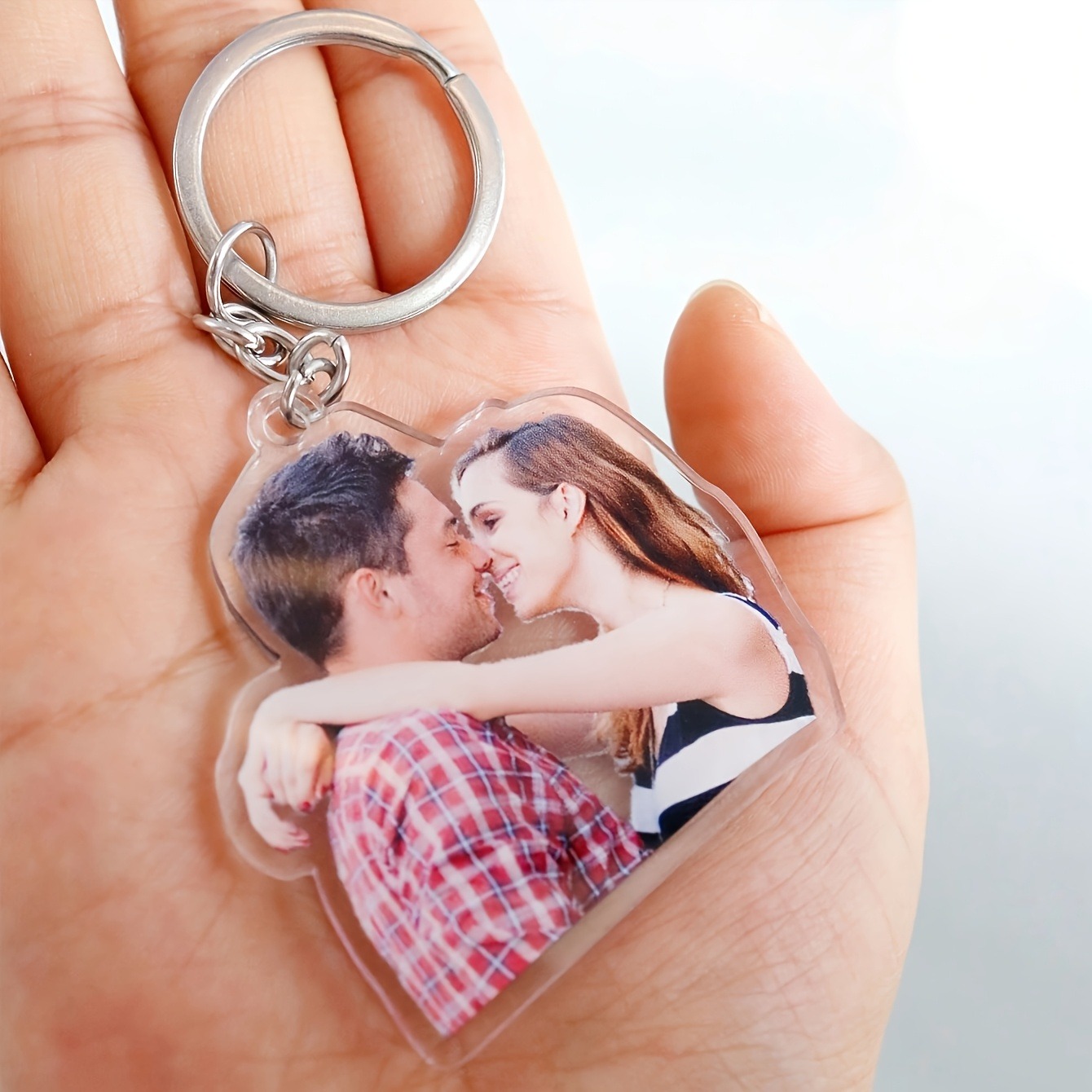 พวงกุญแจอะคริลิกใสแบบกำหนดเอง  - Carabiner Keychain บทวิจารณ์และราคา