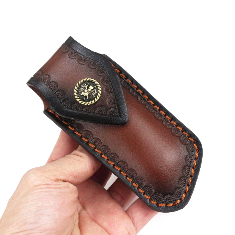 ที่คลุมมีดหนังแฟชั่นกระเป๋ามีด - Edc Everyday Carry Knives บทวิจารณ์และราคา
