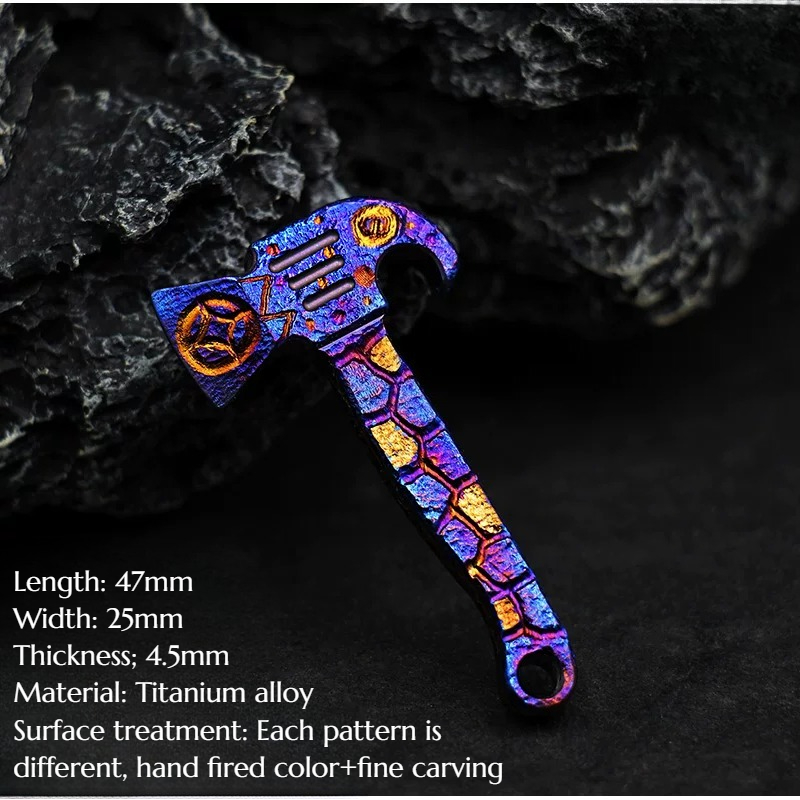 ขวานขนาดเล็กทำจากไทเทเนียมอัลล - Titanium Pry Bar บทวิจารณ์และราคา