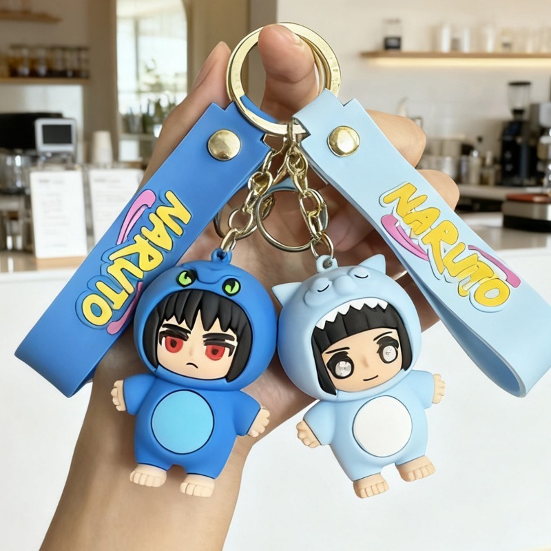 พวงกุญแจการ์ตูนใหม่ นารูโตะ รุ - Carabiner Keychain บทวิจารณ์และราคา